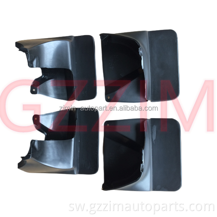 Sehemu za Auto Plastiki 4 PCS Mud Walinzi Mud Guard kwa FJ120 2003 - 2008